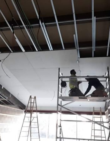Construcion -Pladur tabice,trasado, techo,cinta y pintura