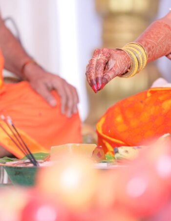 Pundit Ji in Barcelona for Pooja