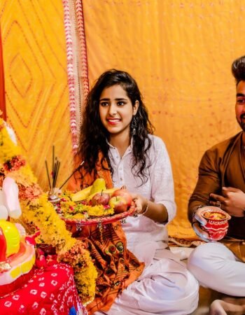 Pundit Ji in Barcelona for Pooja