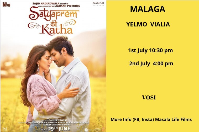 Experience True Love and Musical Magic in 'Satyaprem Ki Katha' in Malaga