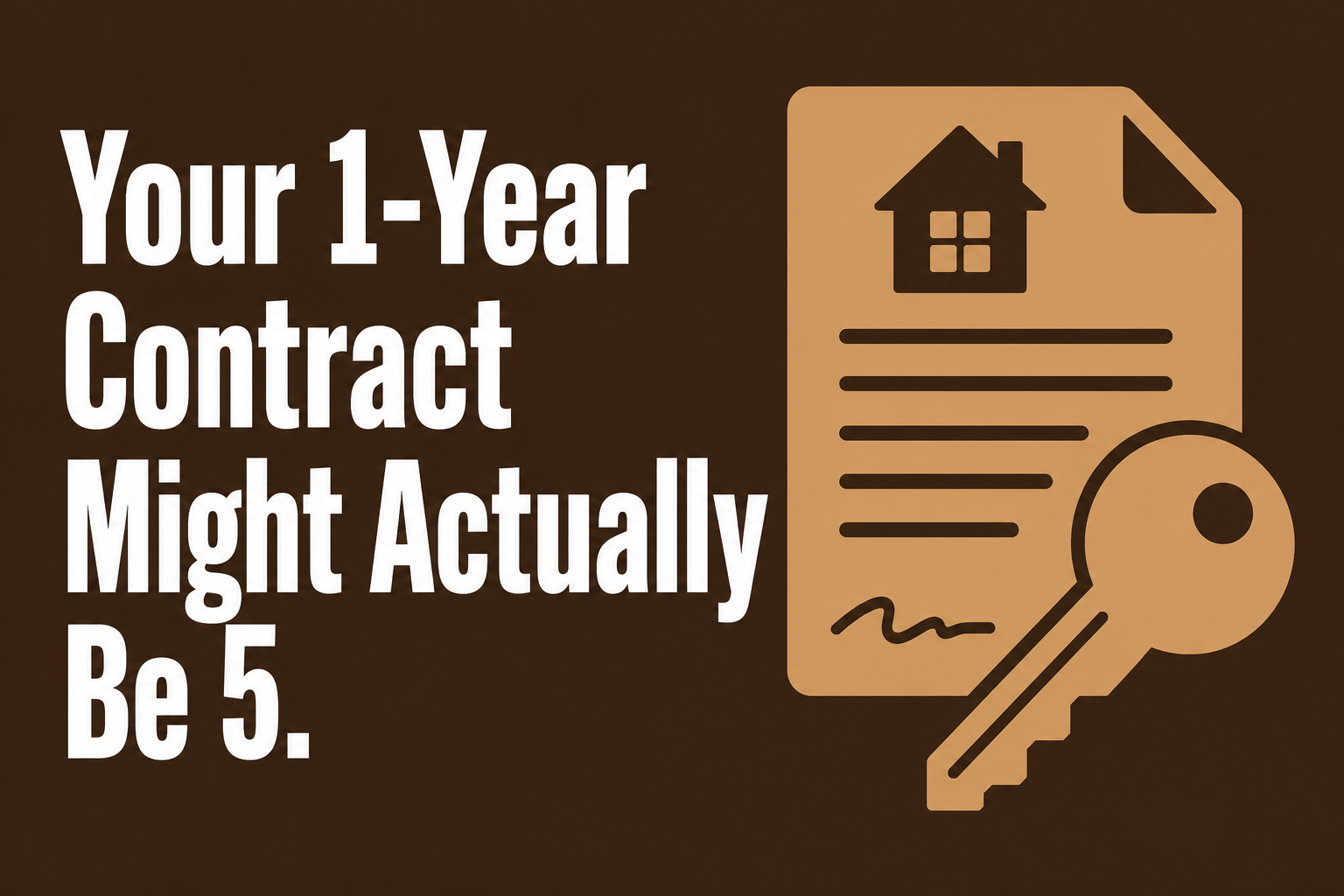 Your "1-year" contract might legally be 5. Spain's LAU explained: contract duration, deposit caps, rent increase limits, and what landlords can't do.