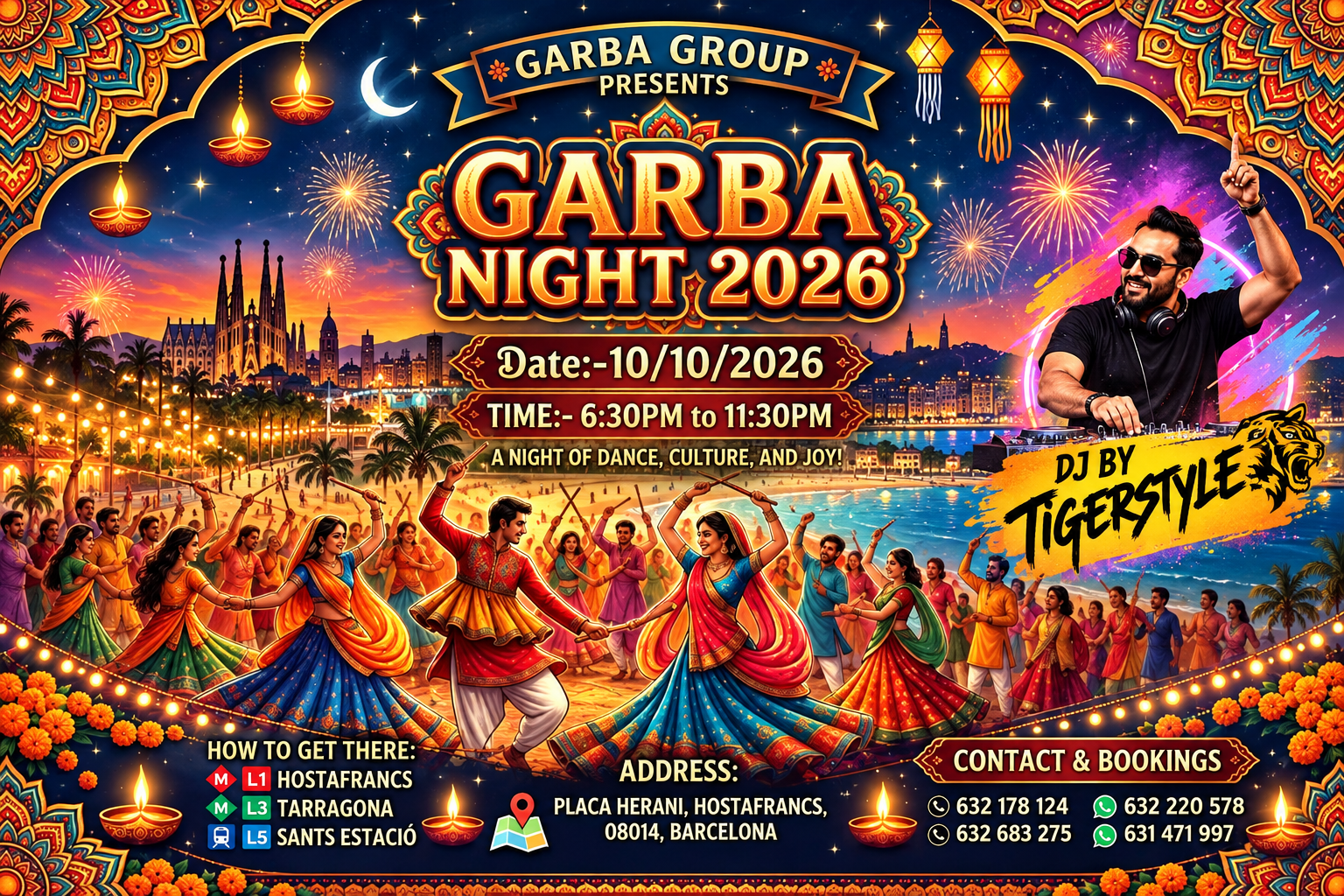 Garba Night in Barcelona
